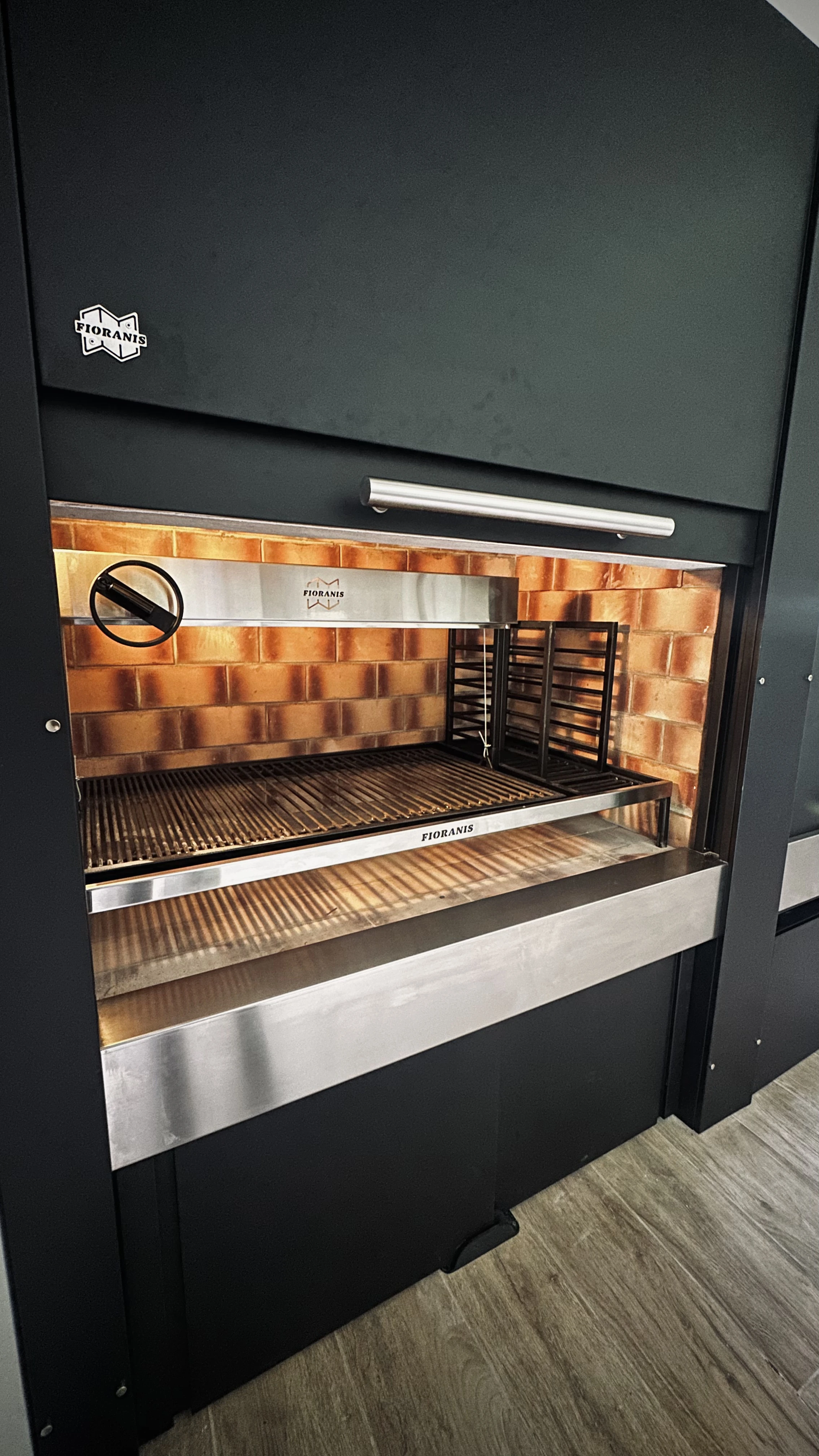 Parrilla premium con brasero